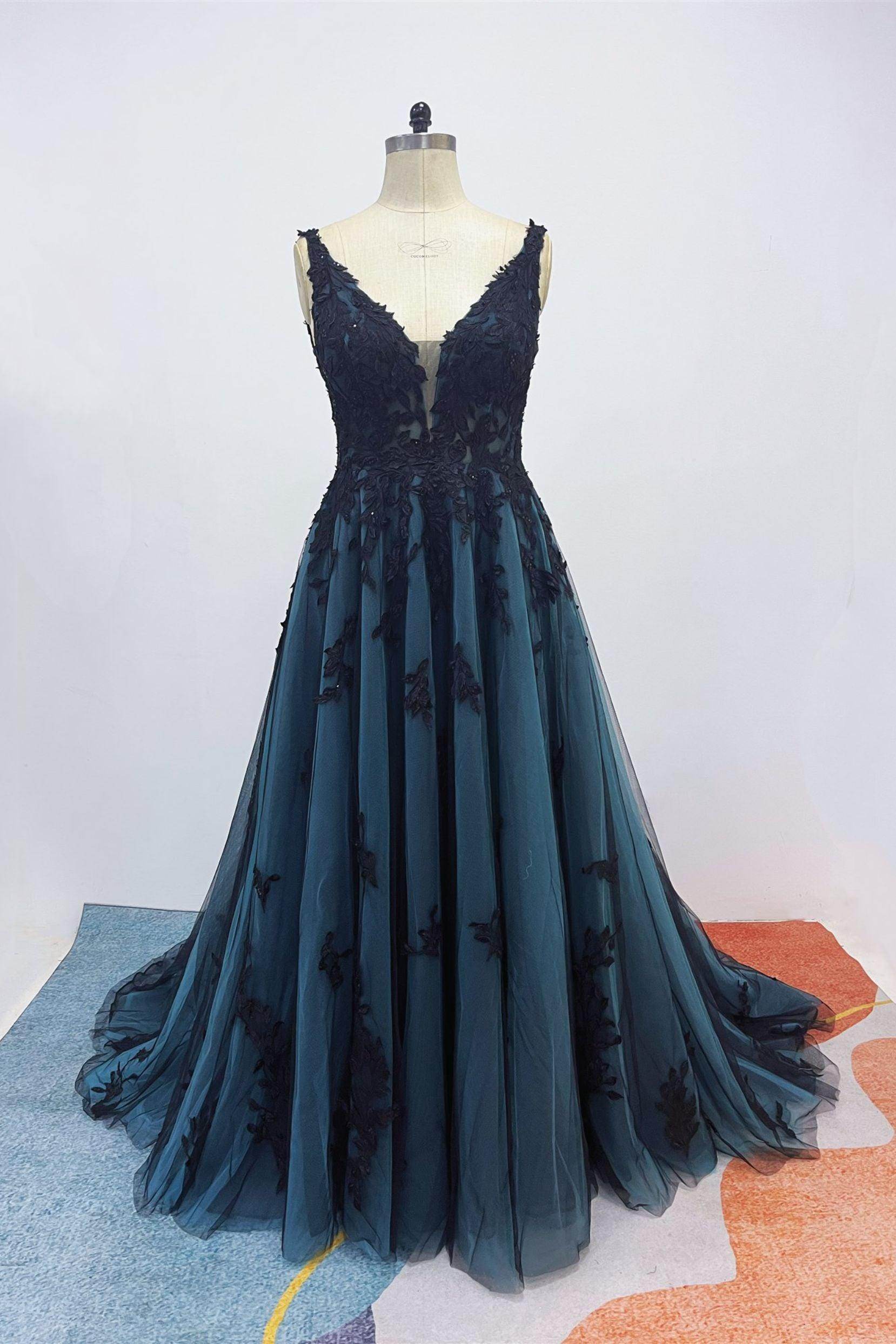 A-Line Court Train Mikado Wedding Dress CW3222 - COCOMELODY